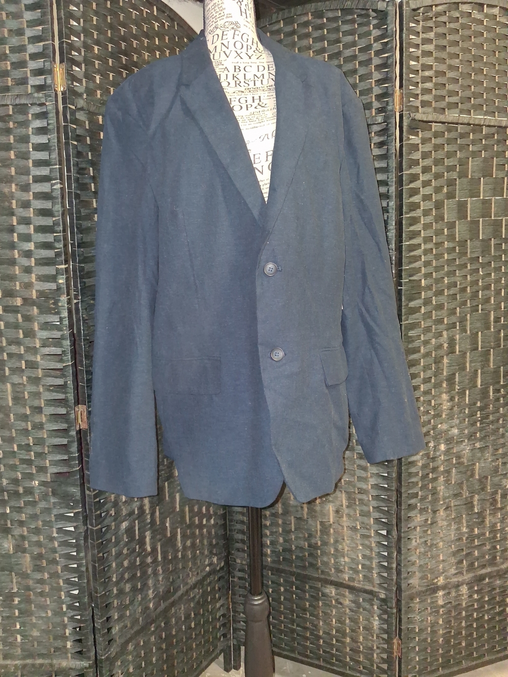 Old Navy Navy Two-Button Sport Coat Blazer